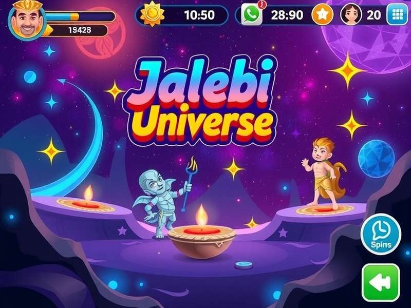 Jalebi Galaxy Universe Game Screenshot